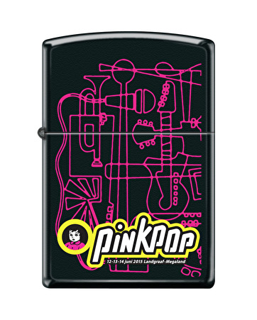 Limited edition Pinkpop Zippo lighter + zaterdagtickets winactie