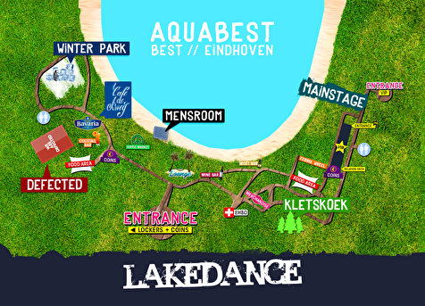 plattegrond Lakedance