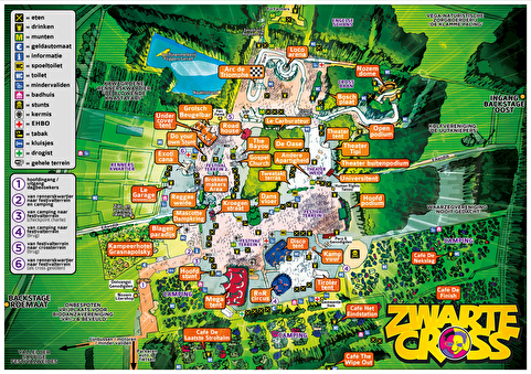 plattegrond Zwarte Cross