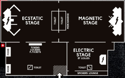 plattegrond We Are Electric