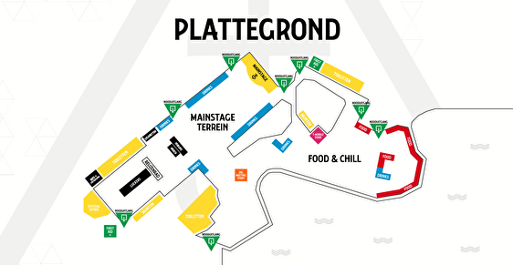 plattegrond The Flying Dutch