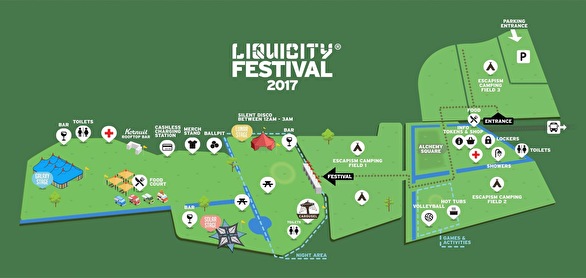 plattegrond Liquicity Festival