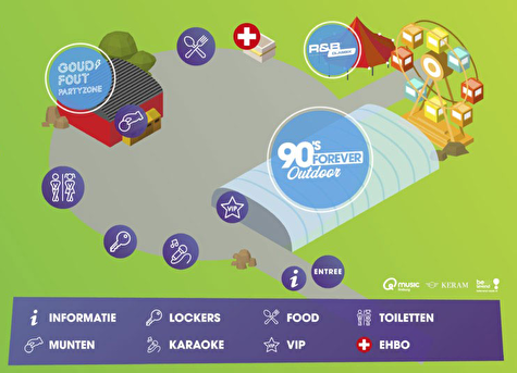 plattegrond 90's Forever Outdoor