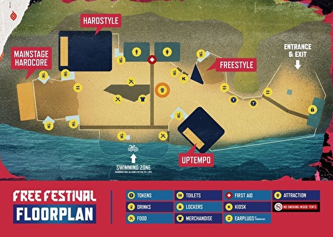 plattegrond Free Festival