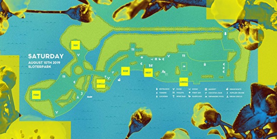 plattegrond Loveland Festival