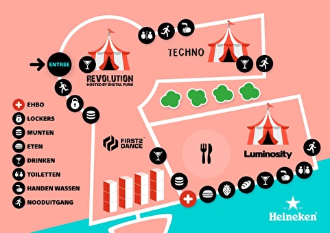 plattegrond Summerlake Festival