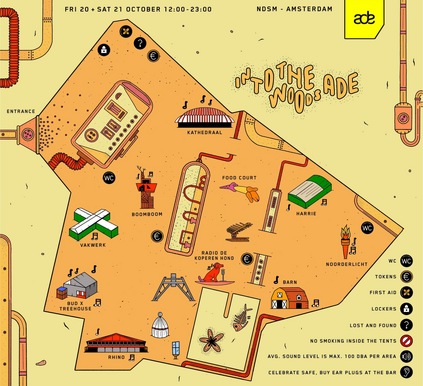 plattegrond Into the Woods