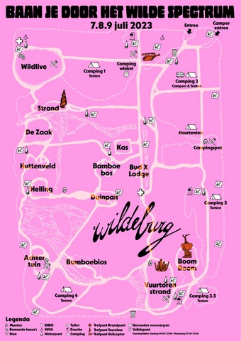 plattegrond Wildeburg