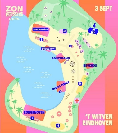 plattegrond Zongenoten Festival