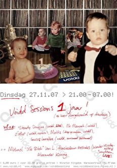 Voidd Sessions 1 jaar