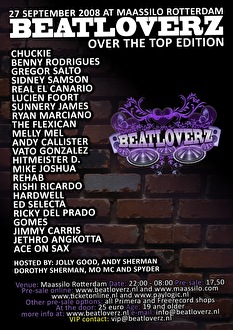 DJ Chuckie & Friends blazen 27 september op Beatloverz heel Rotterdam omver