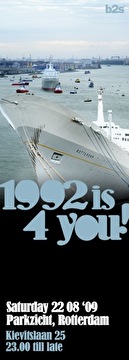 22 Augustus Parkzicht weer in het teken van 1992 is 4 you!