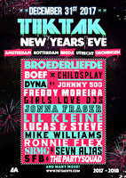 TIKTAK New Years Eve kondigt line-up aan