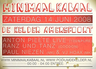 Minimaal Kabaal offical afterparty Stadsgeluid