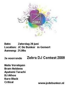 Zebra DJ Contest 2008