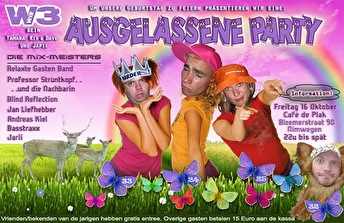 Ausgelassene party