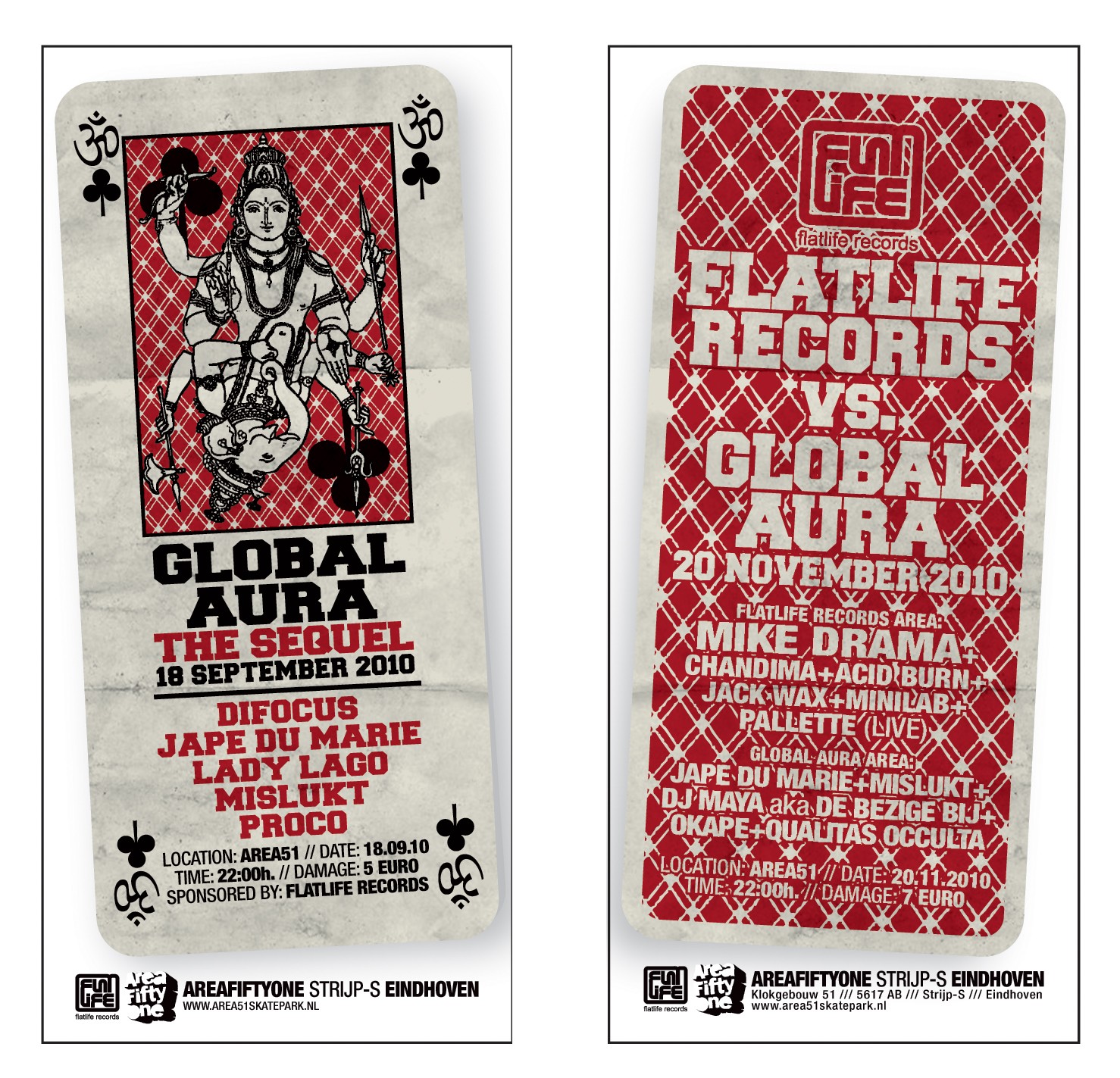 Flatlife Records vs Global Aura