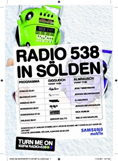 Radio 538 in Sölden