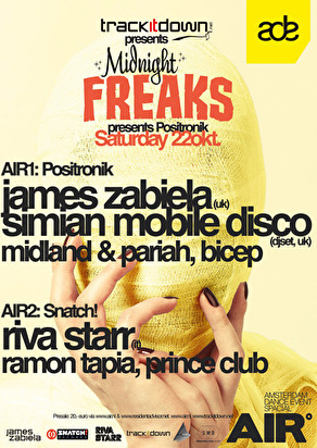 Midnight Freaks invites Positronik & Snatch