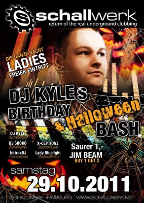 DJ Kyles Birthday & Halloween Bash