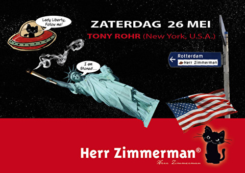 Herr Zimmerman invites Tony Rohr