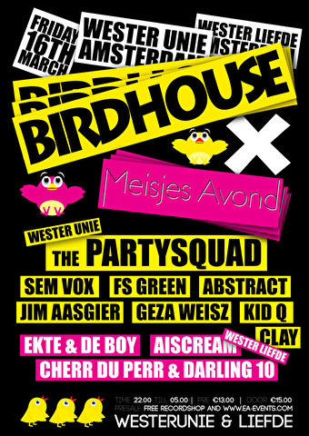 Birdhouse × meisjesavond