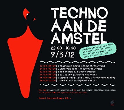 Techno aan de Amstel