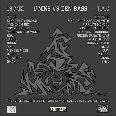 U-Niks vs Den Bass