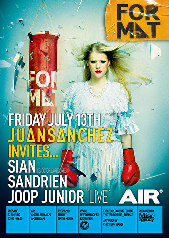 Format: Juan Sanchez invites Sian, Sandrien, Joop Junior Live