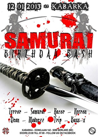 Samurai bday bash