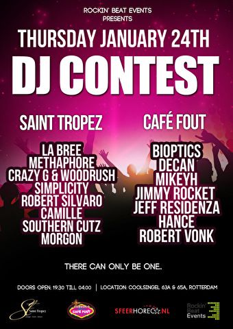 DJ Contest Rotterdam + Afterparty