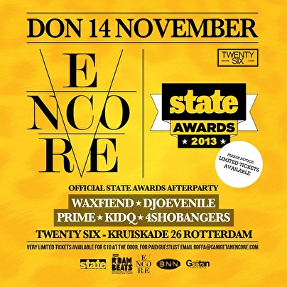 State Awards × Encore Afterparty
