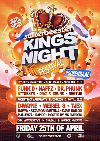 Stuiterbeesten Kingsnight Festival