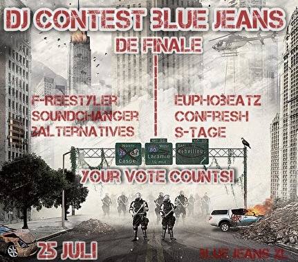 Dj Contest Blue Jeans XL