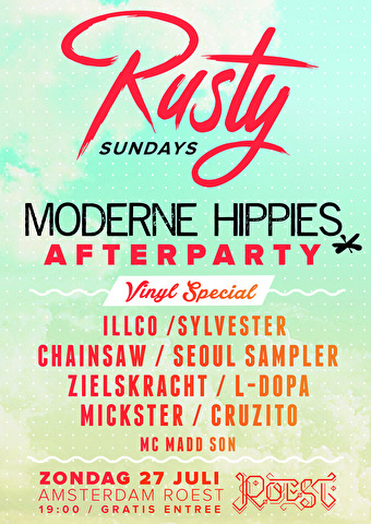 Rusty Sundays Moderne Hippies Afterparty
