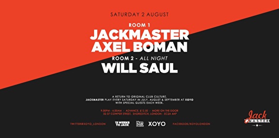 Jackmaster + Axel Boman