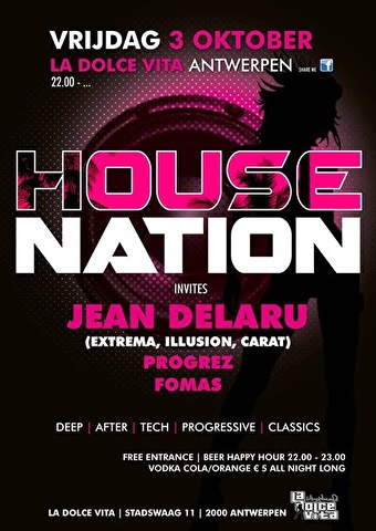 House Nation invites Jean Delaru