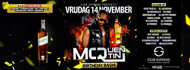 MC Quentin Birthday Bash