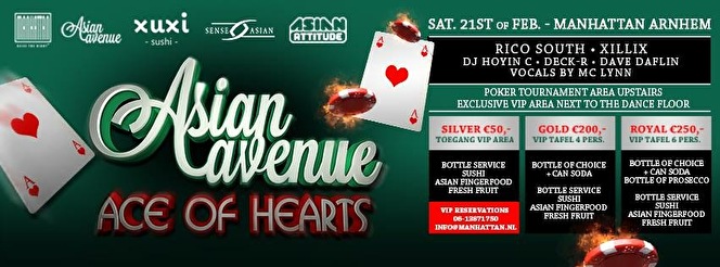 Asian Avenue Ace of Hearts