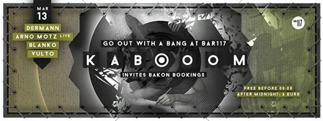 Kaboom invites Bakon Bookings