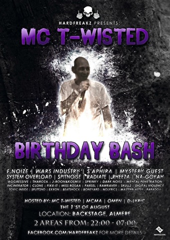 MC T-wisted Birthday Bash