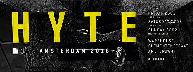 HYTE Amsterdam Weekender