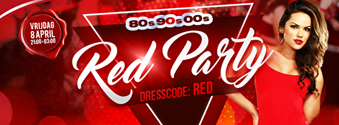 80's 90's & 00's Red Party