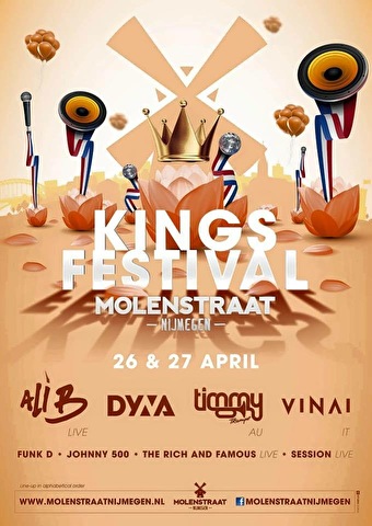 Molenstraat Nijmegen Kingsfestival