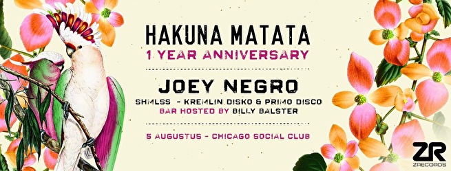 Hakuna Matata 1 Year Anniversary