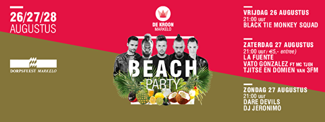 Beachparty De Kroon