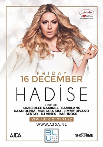 Hadise Live & Aftershow