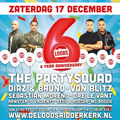 De Loods 6 Year Anniversary