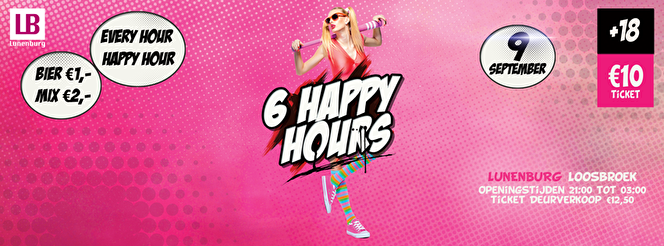 6 Happy Hours