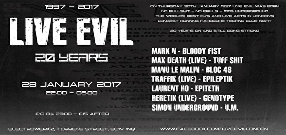 Live Evil London